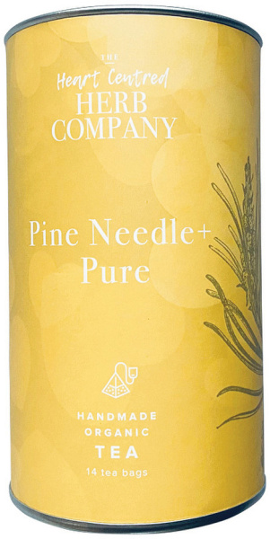 THE HEART CENTRED HERB COMPANY Pine Needle + Pure x 14 Tea Bags