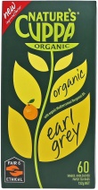 Natures Cuppa Earl Grey 60Teabags 20%Extra