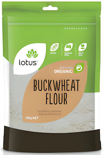 Lotus Organic Buckwheat Flour 500gm
