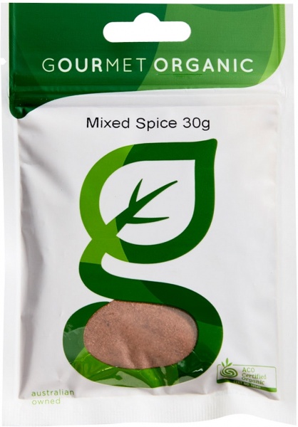 Gourmet Organic Mixed Spice 30g Sachet