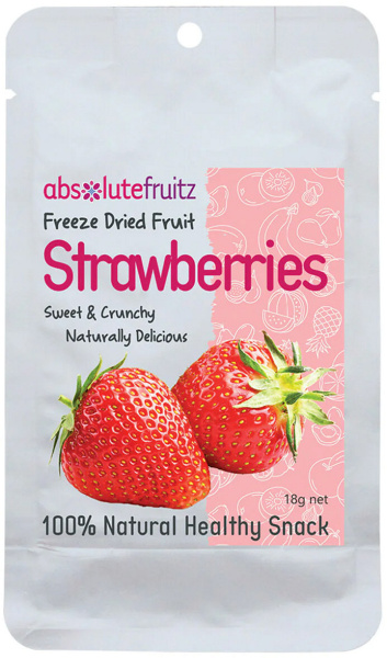 Absolute Fruitz Freeze Dried Strawberry 18g